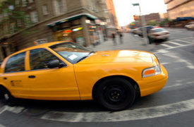 Yellow Cab Hits, Pins Boy Under Car in Morningside Heights