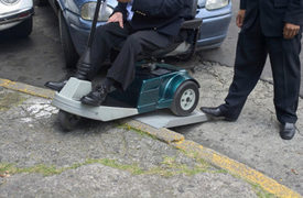 Man in Motorized Wheelchair Causes 3-Vehicle Crash in Downtown Pittsburgh