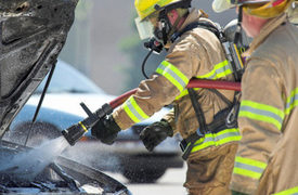 Fiery Tractor-Trailer, SUV Crash Seriously Burns 4 on Kansas Turnpike