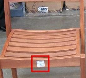 CPSC Product Recall: Ross Stores Recall Acacia Chairs; Injuries Reported