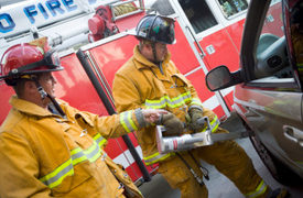 Garbage Truck, Special Needs Van Crash Injured 13; Van Driver Charged with DUI