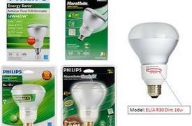 CPSC Recall: Phillips Recalls Energy Saver, Marathon Dimmer Reflector Lamps