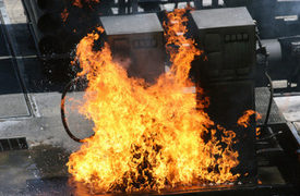 St. Augustine BP Gas Station Explosion, Fire Injures Fuel Trucker