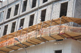 18 people were injured after scaffolding on a Harlem building