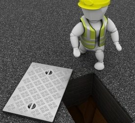 Massachusetts Repairman Passes Out, Falls 14 Feet Underground