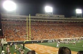 Oklahoma State Victory Celebration Injures Football Fans