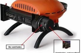CPSC: O-Grill Portable Gas Grills by Uni-O Recalled for Fire/Burn Risks