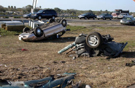 Florida I-75 Highway Accident Kills 10; Injures 18