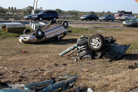 Florida I-75 Highway Accident Kills 10; Injures 18