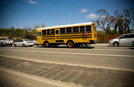 Des Moines Special Needs School Bus Involved in Hit and Run; 4 Injured