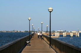 Woman Falls From St. Joseph Pier Into Lake Michigan While Texting and Walking