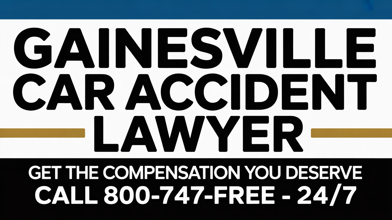 What Every Gainesville Driver Should Do Immediately After a Car Accident